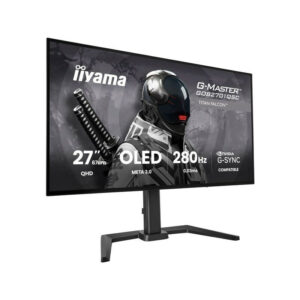 IIYAMA G-MASTER GOB2701QSC-B1 écran plat de PC 68,6 cm (27") 2560 x 1440 pixels 2K Ultra HD OLED Noir