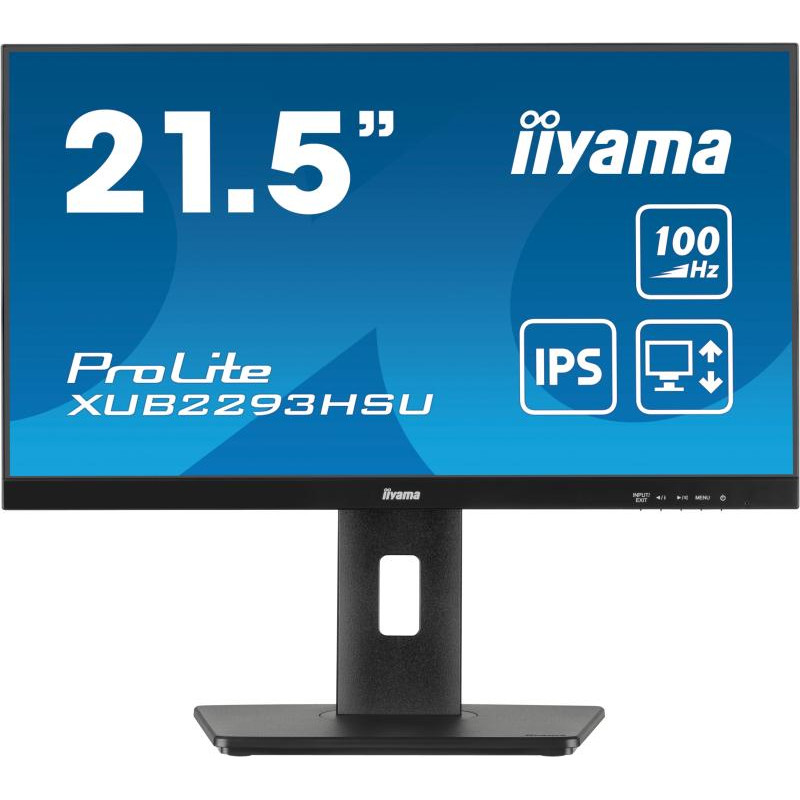 IIYAMA ProLite XUB2293HSU-B7 écran plat de PC 54,6 cm (21.5") 1920 x 1080 pixels Full HD LED Noir – Image 2