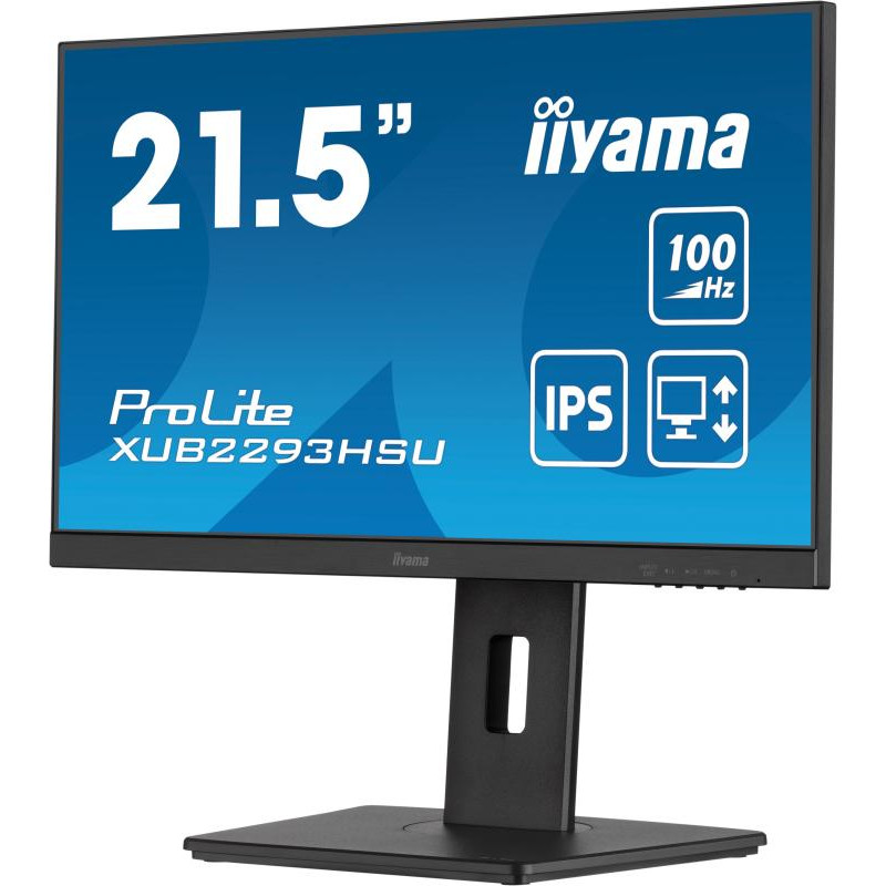 IIYAMA ProLite XUB2293HSU-B7 écran plat de PC 54,6 cm (21.5") 1920 x 1080 pixels Full HD LED Noir – Image 5