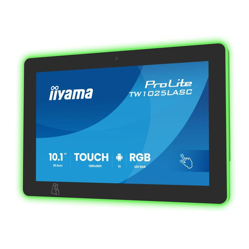 IIYAMA ProLite TW1025LASC-B3PNR écran plat de PC 25,6 cm (10.1") 1280 x 800 pixels WXGA LED Écran tactile Multi-utilisateur Noir – Image 3