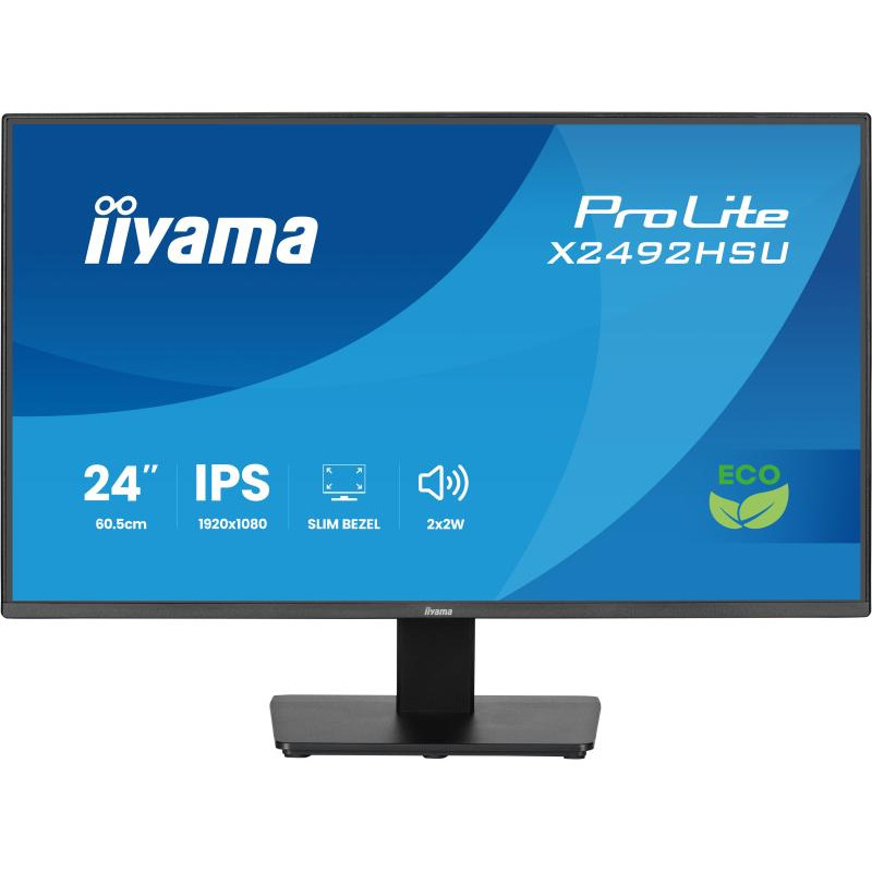IIYAMA ProLite X2492HSU-B1 écran plat de PC 60,5 cm (23.8") 1920 x 1080 pixels Full HD LED Noir – Image 3