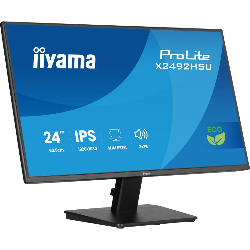 IIYAMA ProLite X2492HSU-B1 écran plat de PC 60,5 cm (23.8") 1920 x 1080 pixels Full HD LED Noir – Image 4