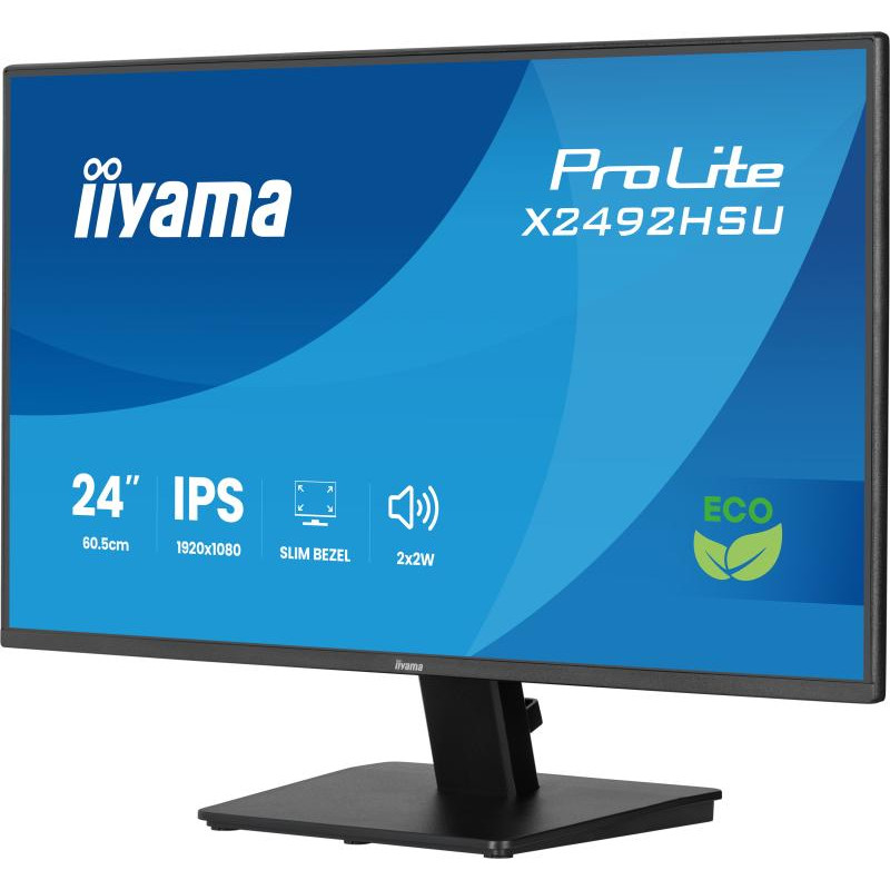 IIYAMA ProLite X2492HSU-B1 écran plat de PC 60,5 cm (23.8") 1920 x 1080 pixels Full HD LED Noir – Image 5