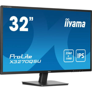 IIYAMA ProLite X3270QSU-B1 écran plat de PC 80 cm (31.5") 2560 x 1440 pixels Wide Quad HD LED Noir