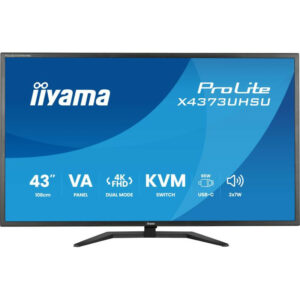 IIYAMA ProLite X4373UHSU-B2 écran plat de PC 108 cm (42.5") 3840 x 2160 pixels 4K Ultra HD LED Noir