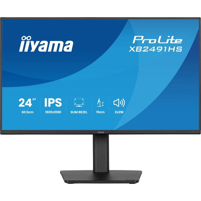 IIYAMA ProLite XB2491HS-B1 écran plat de PC 60,5 cm (23.8") 1920 x 1080 pixels Full HD LCD Noir – Image 3