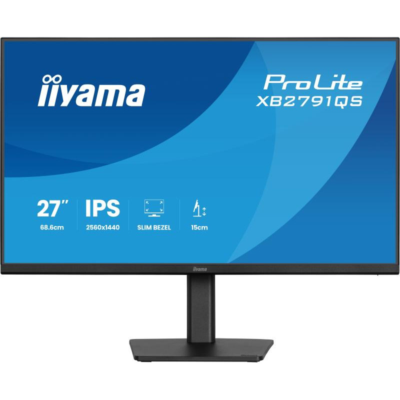 IIYAMA ProLite XB2791QS-B1 écran plat de PC 68,6 cm (27") 2560 x 1440 pixels Quad HD LED Noir – Image 3