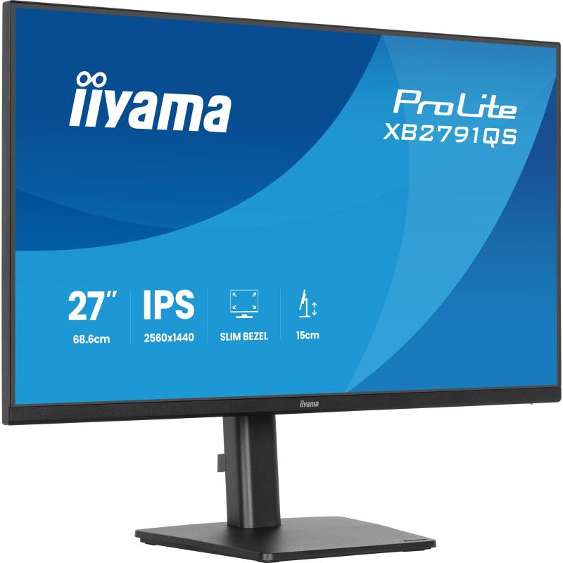 IIYAMA ProLite XB2791QS-B1 écran plat de PC 68,6 cm (27") 2560 x 1440 pixels Quad HD LED Noir – Image 5