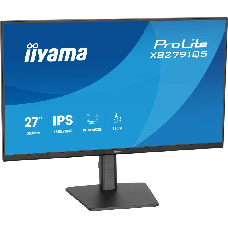 IIYAMA ProLite XB2791QS-B1 écran plat de PC 68,6 cm (27") 2560 x 1440 pixels Quad HD LED Noir – Image 6