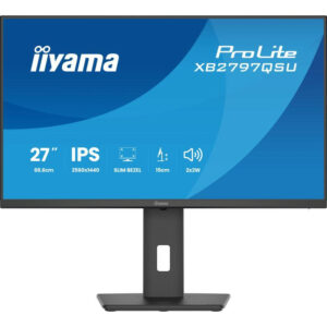 IIYAMA ProLite XB2797QSU-B1 écran plat de PC 68,6 cm (27") 2560 x 1440 pixels Quad HD LED Noir