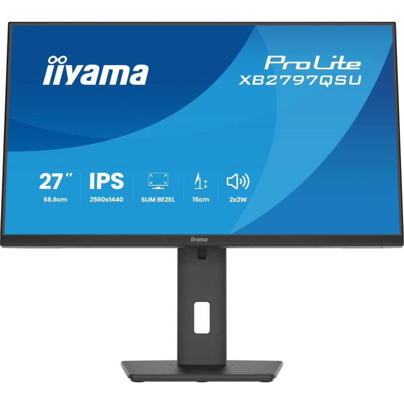 IIYAMA ProLite XB2797QSU-B1 écran plat de PC 68,6 cm (27") 2560 x 1440 pixels Quad HD LED Noir – Image 3