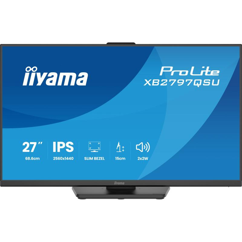 IIYAMA ProLite XB2797QSU-B1 écran plat de PC 68,6 cm (27") 2560 x 1440 pixels Quad HD LED Noir – Image 4