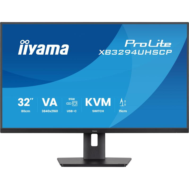 IIYAMA ProLite XB3294UHSCP-B1 écran plat de PC 80 cm (31.5") 3840 x 2160 pixels 4K Ultra HD Noir – Image 2