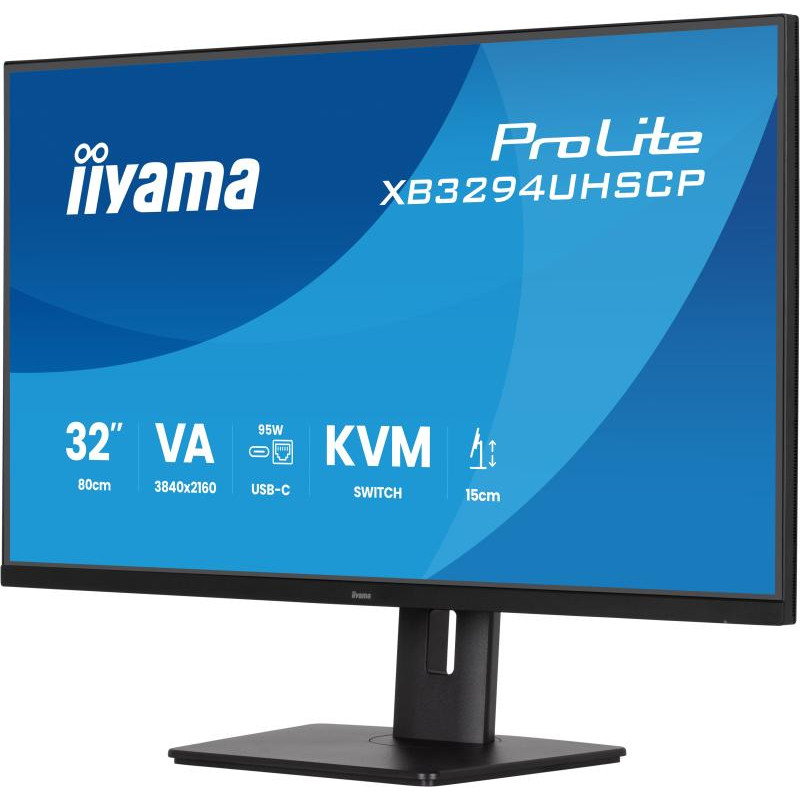 IIYAMA ProLite XB3294UHSCP-B1 écran plat de PC 80 cm (31.5") 3840 x 2160 pixels 4K Ultra HD Noir – Image 4