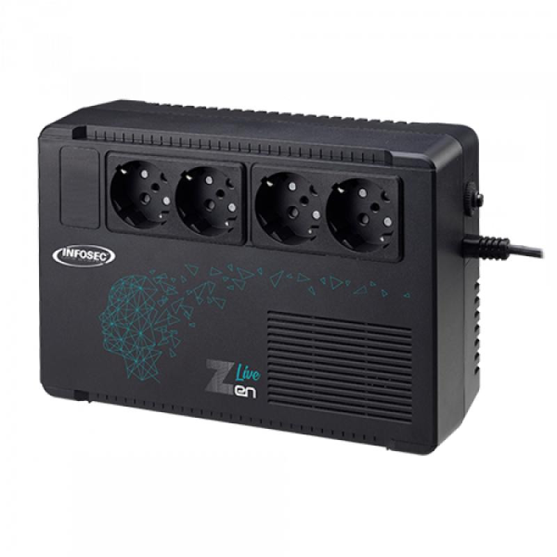 INFOSEC ZEN LIVE 500 - Line interactive- 500 VA – Image 2
