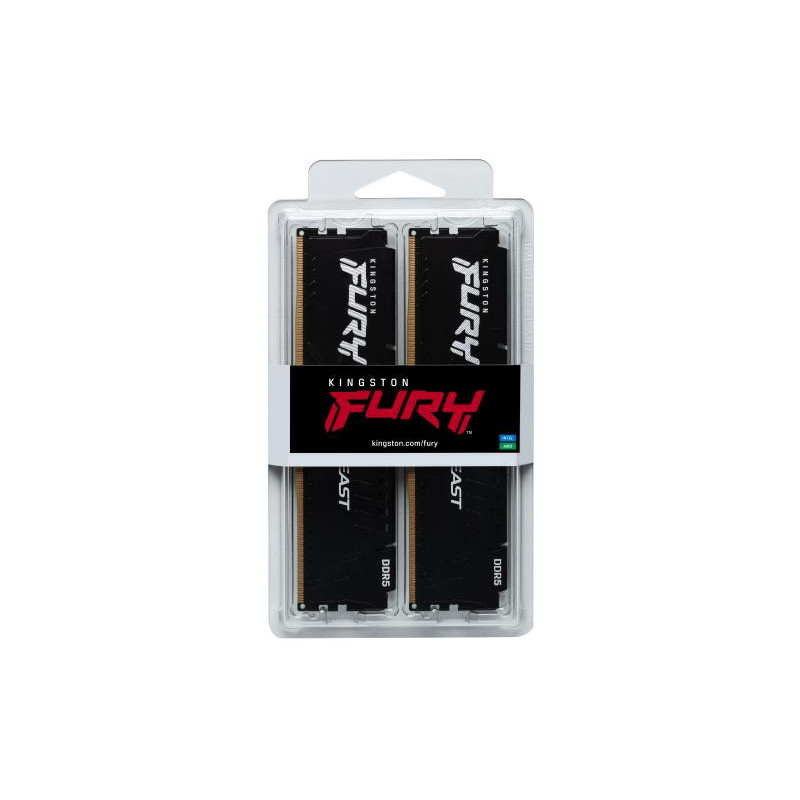 KINGSTON Technology FURY Beast 32 Go 6000 MT/s DDR5 CL30 DIMM (Kits de 2) Black EXPO – Image 5