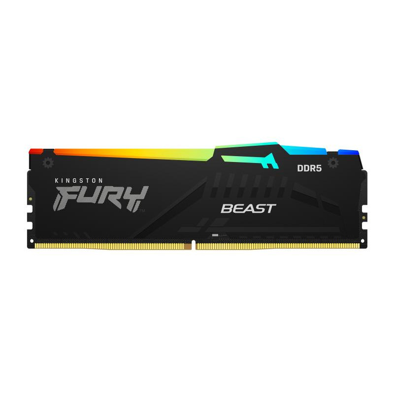 KINGSTON 16G (2x8G) D5 5200Mhz FURY BEAST RGB XMP – Image 3