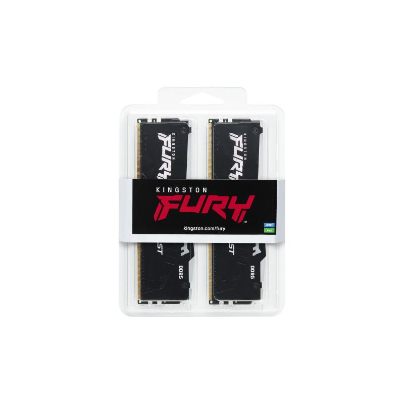 KINGSTON 16G (2x8G) D5 5200Mhz FURY BEAST RGB XMP – Image 5