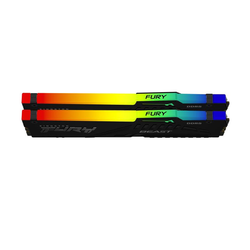 KINGSTON 32G (2x16G) D5 5600Mhz FURY BEAST RGB XMP – Image 2