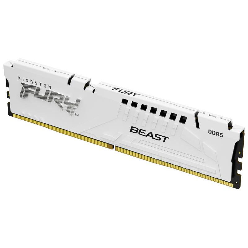 KINGSTON Technology FURY Beast 32 Go 6000 MT/s DDR5 CL30 DIMM (Kits de 2) White EXPO – Image 2