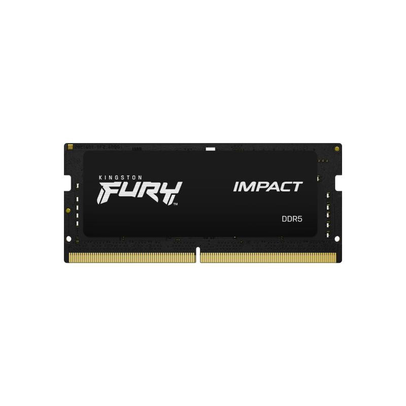KINGSTON Technology FURY DDR5 SODIMM Impact PnP CL40 64 Go 5 600 MT/s (Kit de 2)