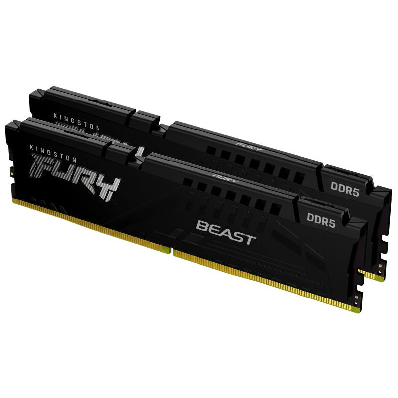 KINGSTON Technology FURY Beast 16 Go 5600 MT/s DDR5 CL36 DIMM (Kits de 2) Black EXPO