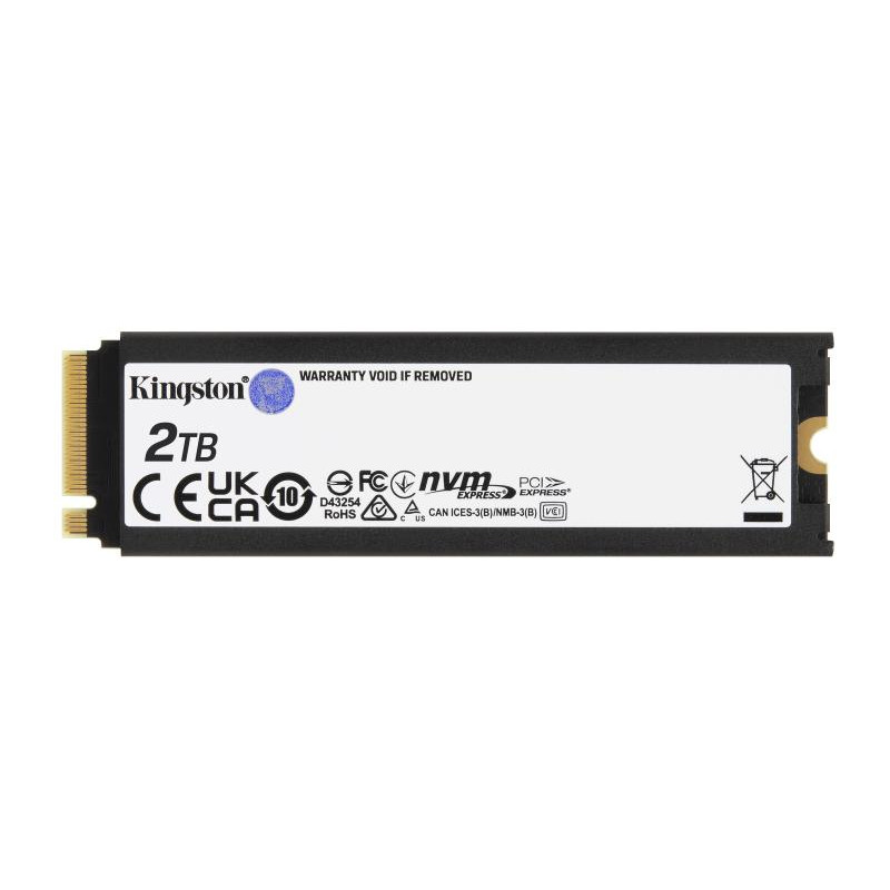 KINGSTON Technology 2000G RENEGADE PCIe 4.0 NVMe SSD W/ Radiateur de dissipation thermique – Image 2