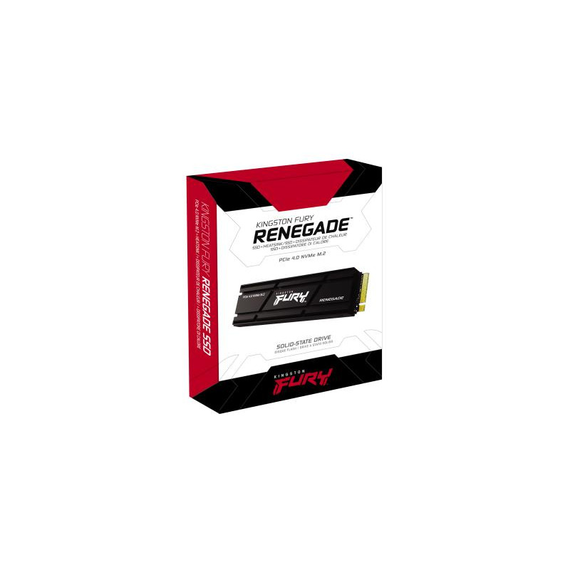 KINGSTON Technology 2000G RENEGADE PCIe 4.0 NVMe SSD W/ Radiateur de dissipation thermique – Image 4