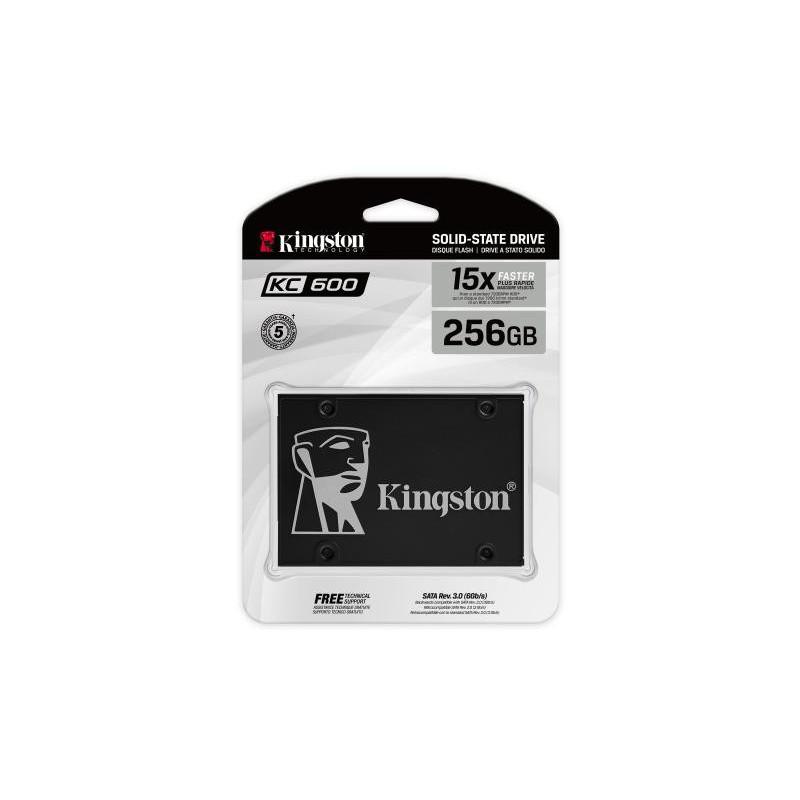 KINGSTON SSD 256G 2.5" SATA *SKC600/256G – Image 4