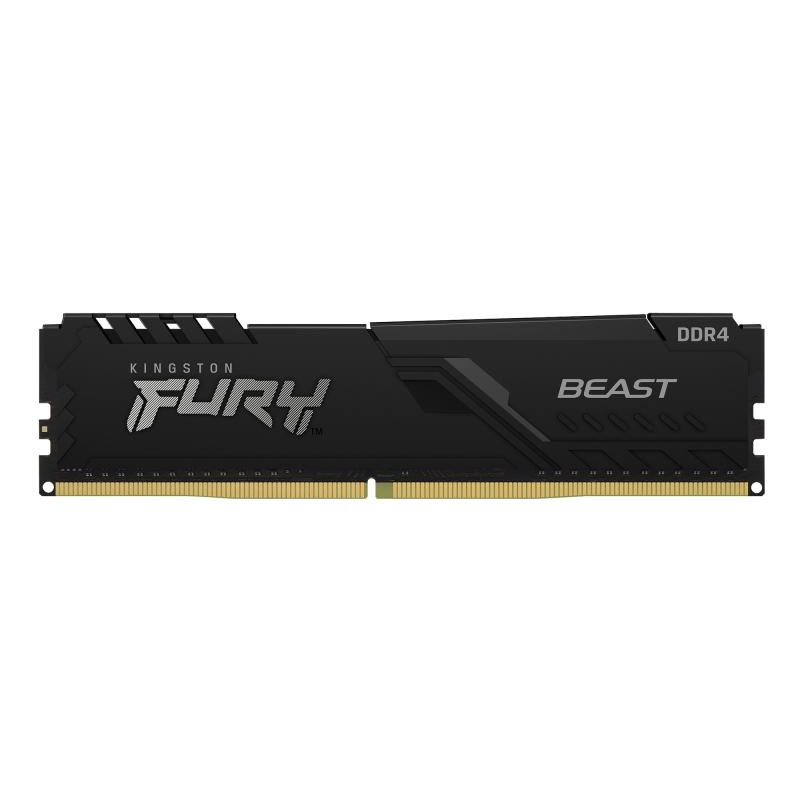 KINGSTON 16G (1x16G) D4 3600Mhz FURY Beast Black
