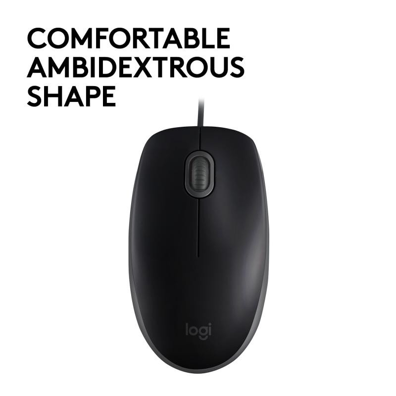 LOGITECH B110 Silent USB Noir – Image 4