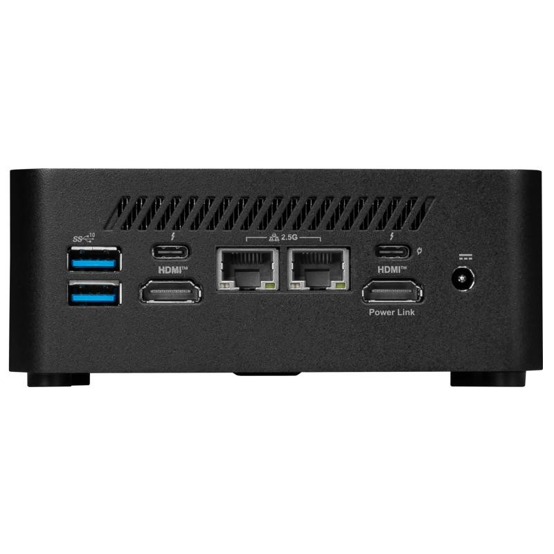 MSI Cubi NUC 13MQG-209BEU 0.84L sized PC Noir 1365U Intel SoC 3,9 GHz – Image 3