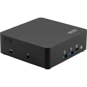 MSI Cubi NUC AI 1UMG-007EU Intel Core Ultra 5 125H 8 Go DDR5-SDRAM 512 Go SSD Windows 11 Home Mini PC Noir