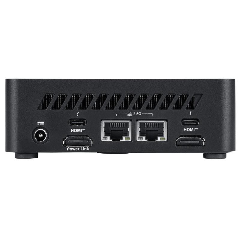MSI Cubi NUC AI 1UMG-007EU Intel Core Ultra 5 125H 8 Go DDR5-SDRAM 512 Go SSD Windows 11 Home Mini PC Noir – Image 4