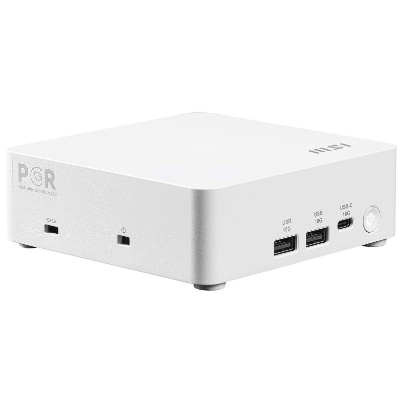 MSI Cubi NUC AI 1UMG-063EU Intel Core Ultra 5 125H 16 Go DDR5-SDRAM 512 Go SSD Windows 11 Home Mini PC Blanc – Image 2