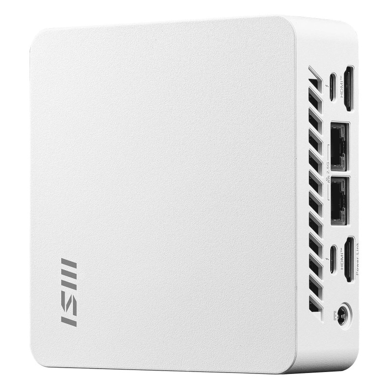 MSI Cubi NUC AI 1UMG-063EU Intel Core Ultra 5 125H 16 Go DDR5-SDRAM 512 Go SSD Windows 11 Home Mini PC Blanc – Image 3