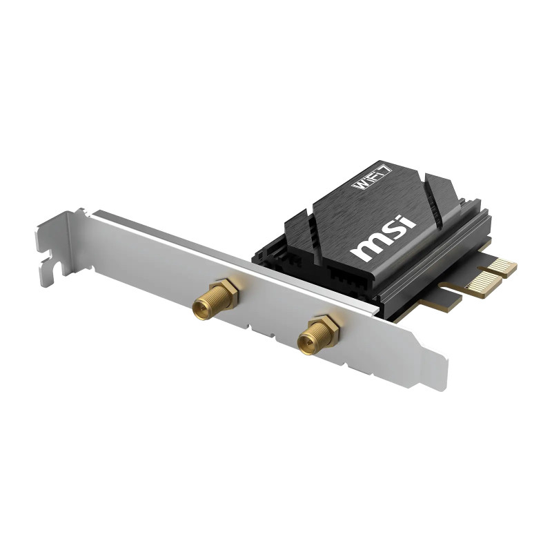 MSI HERALD BE6500 WiFi 7 PCIe Card