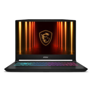 MSI Katana 15 HX B14WFK-008FR Intel® Core i7 i7-14650HX Ordinateur portable 39,6 cm (15.6") Full HD 16 Go DDR5-SDRAM 512 Go SSD NVIDIA GeForce RTX 5060 Wi-Fi 6E (802.11ax) Windows 11 Home Français Noir