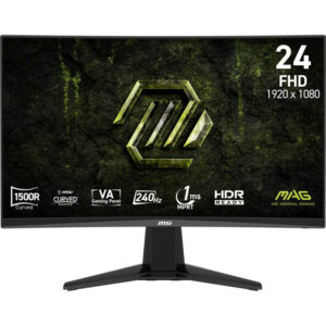 MSI MAG 245C X24 écran plat de PC 59,9 cm (23.6") 1920 x 1080 pixels Full HD LCD Noir
