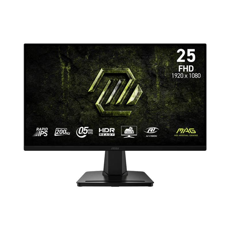 MSI MAG 256F E20 écran plat de PC 62,2 cm (24.5") 1920 x 1080 pixels Full HD LCD Noir