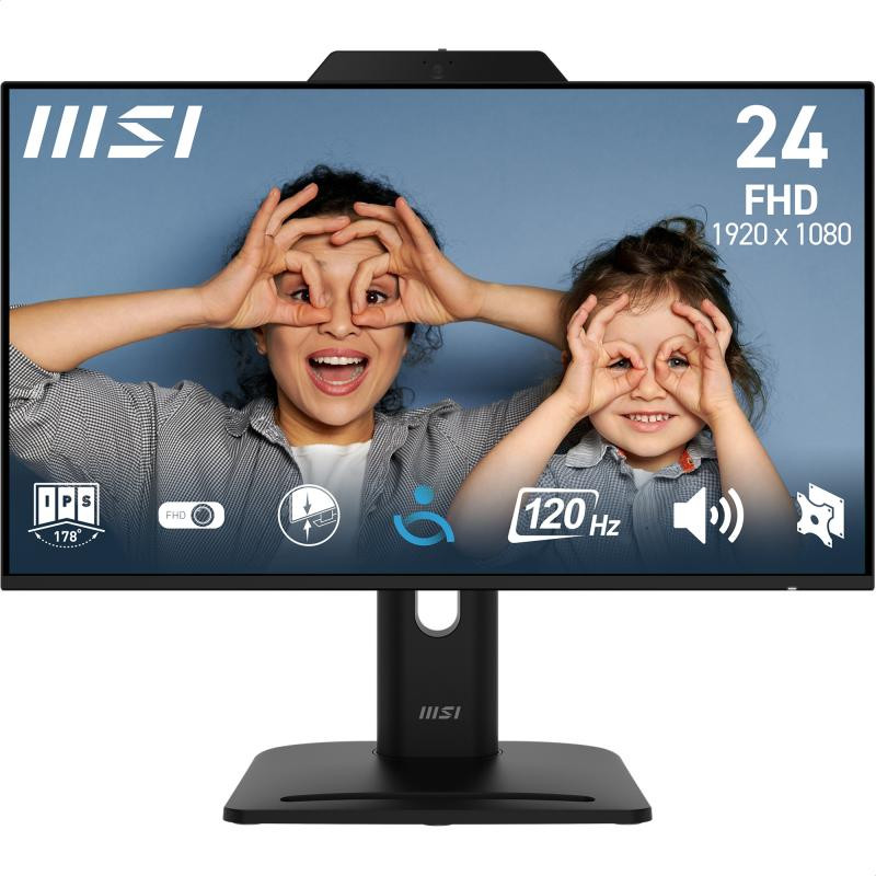 MSI Pro MP242PMG écran plat de PC 60,5 cm (23.8") 1920 x 1080 pixels Full HD LCD Noir – Image 2