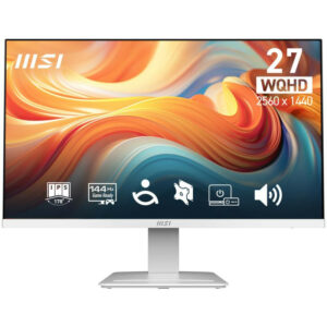 MSI Pro MP273QW E14 écran plat de PC 68,6 cm (27") 2560 x 1440 pixels Wide Quad HD Blanc