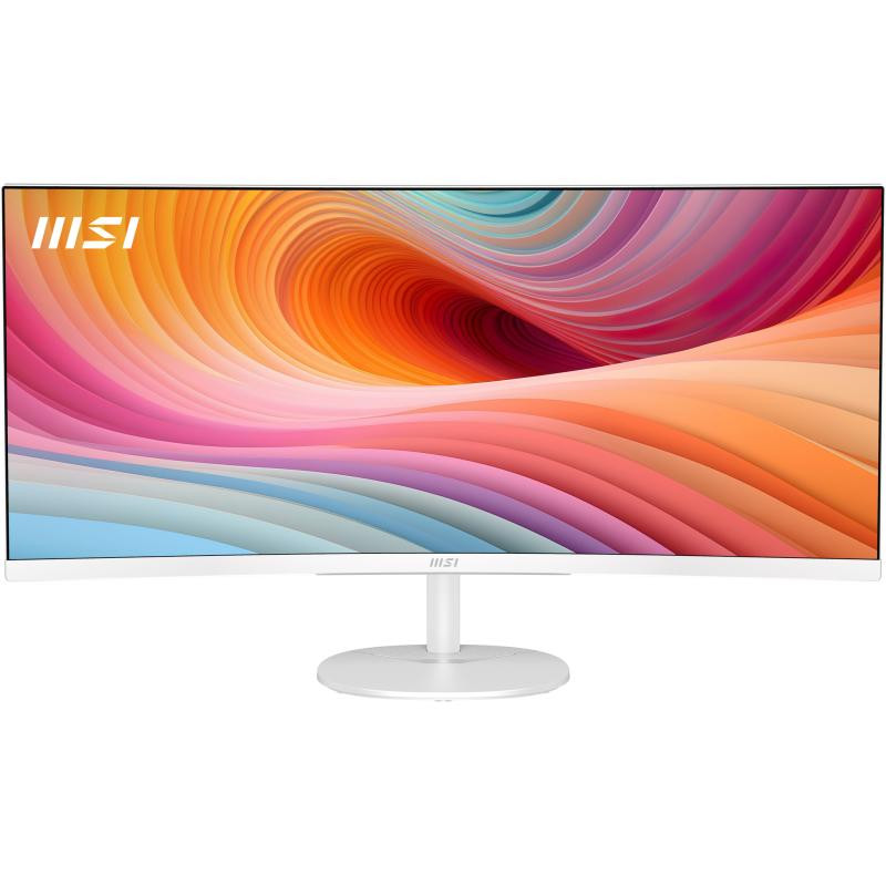 MSI Pro MP341CQW E12 écran plat de PC 86,4 cm (34") 3440 x 1440 pixels UltraWide Quad HD Blanc – Image 2
