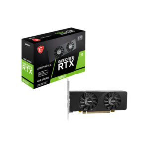 MSI GEFORCE RTX 3050 LP E 6G OC carte graphique NVIDIA 6 Go GDDR6