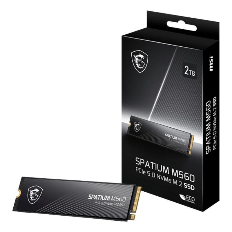 MSI SSD SPATIUM M560 PCIe 5.0 NVMe M.2 1TB – Image 5