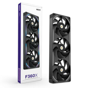 NZXT F360X Boitier PC Ventilateur 12 cm Noir 1 pièce(s)