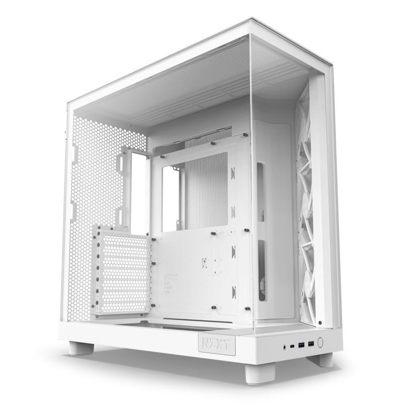 NZXT H6 Flow RGB Whiteo – Image 3