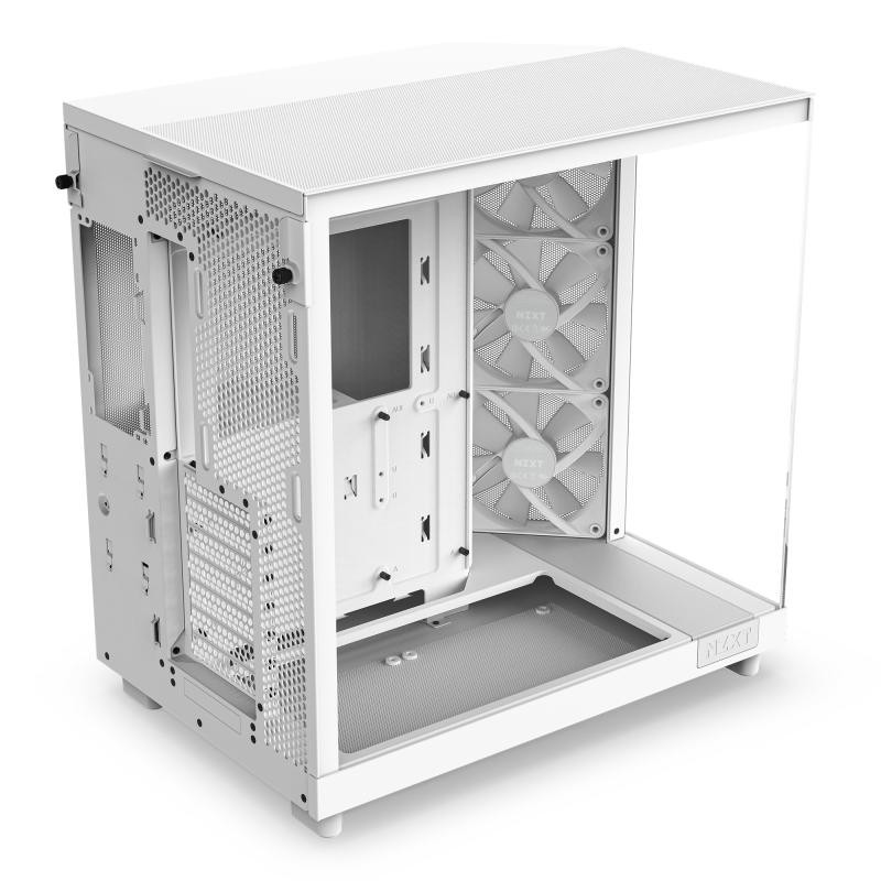 NZXT H6 Flow RGB Whiteo – Image 6
