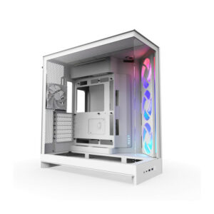 NZXT H9 Flow RGB - All White