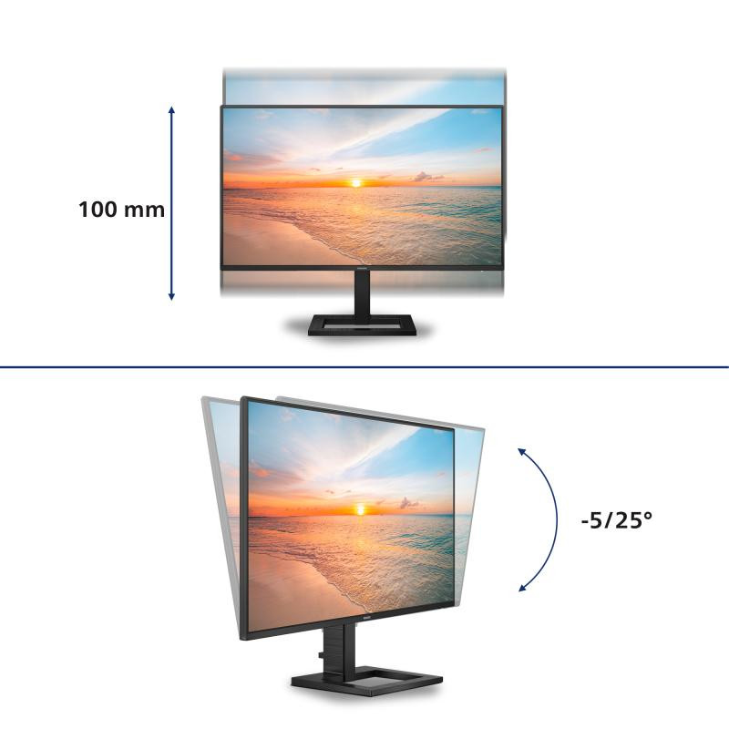 PHILIPS 1000 series 27E1N1600AE/00 écran plat de PC 68,6 cm (27") 2560 x 1440 pixels Quad HD LCD Noir – Image 3